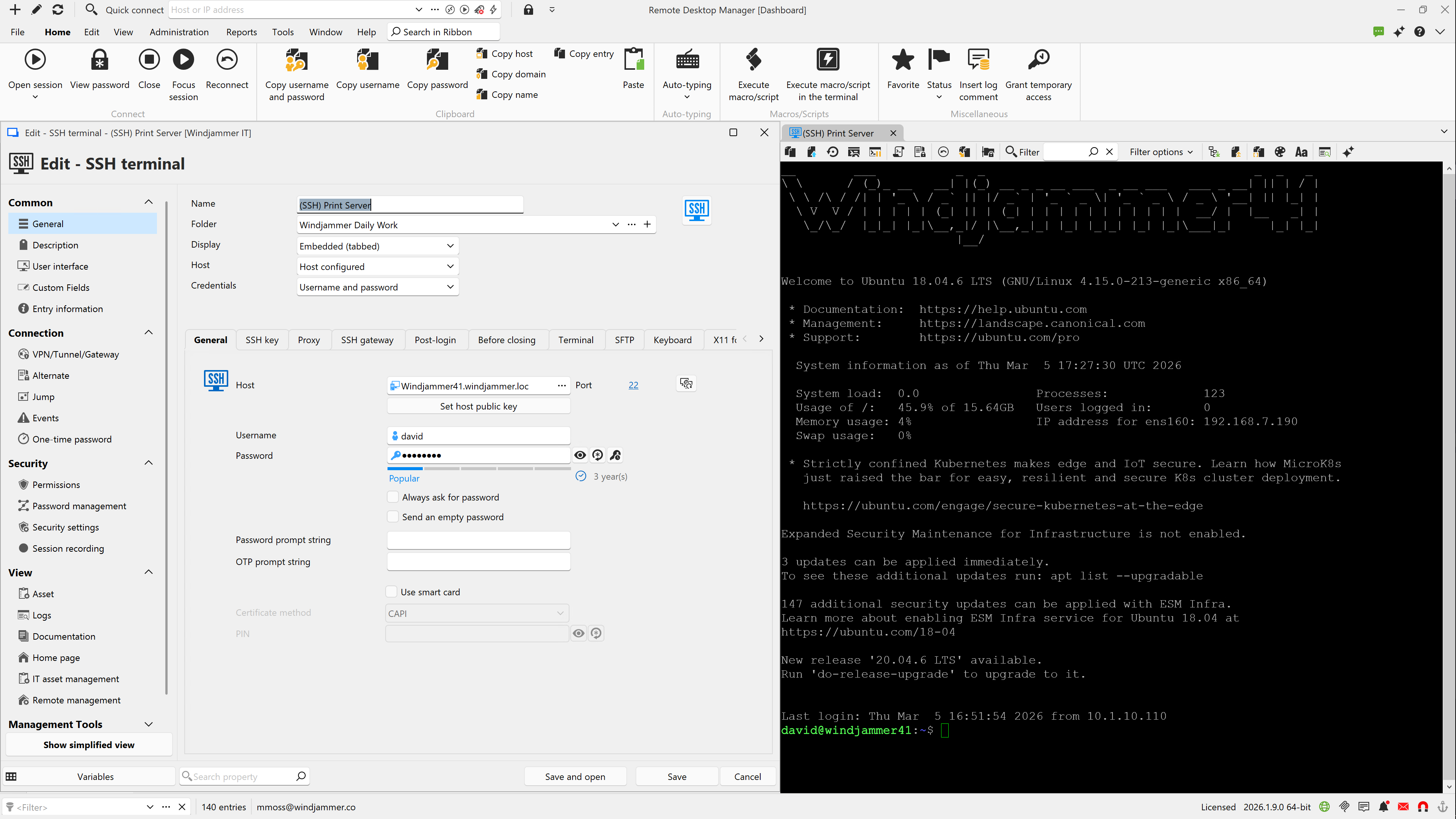 Configure entries to fit any environment